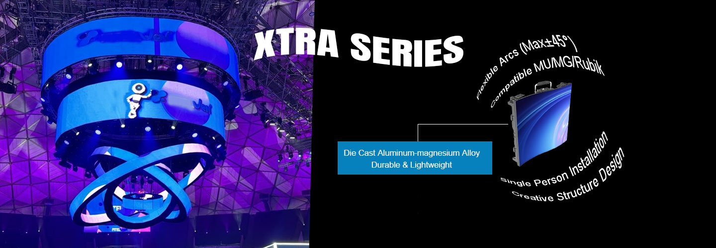 YES TECH| latest indoor & outdoor rental panel with flexible arc