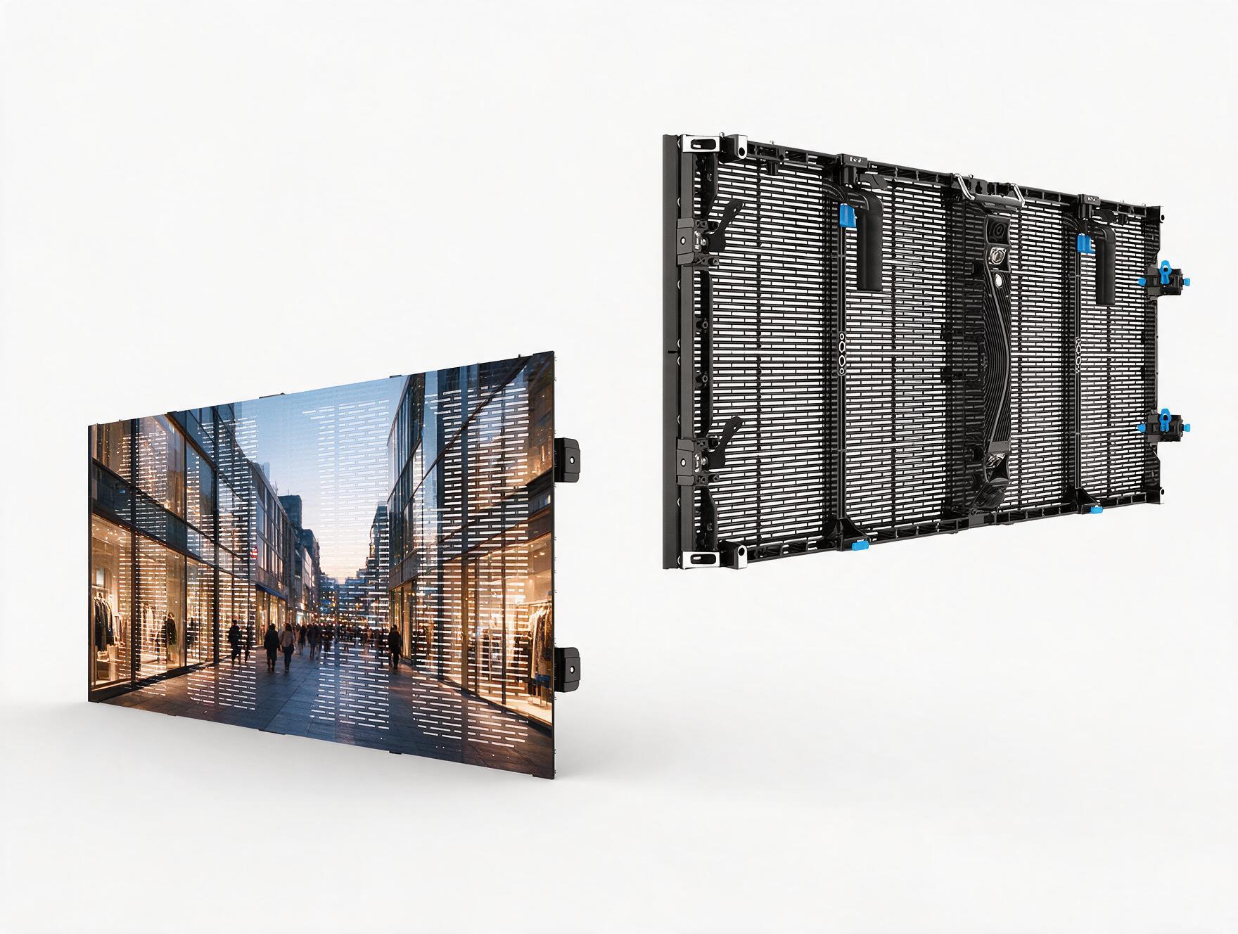 YES TECH MT II Series transparent LED display