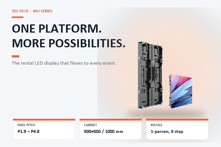MU LED Display: One Platform for More Event Possibilities