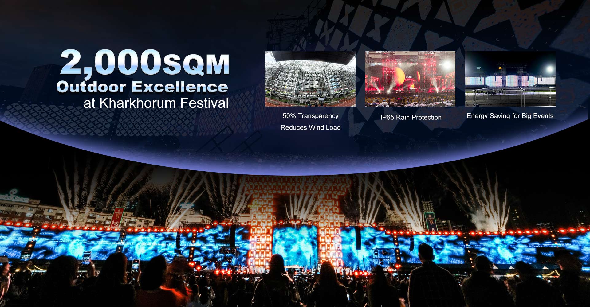 YESTECHMTIISupportsthe1800SQMStageinKharkhorumFestival2026