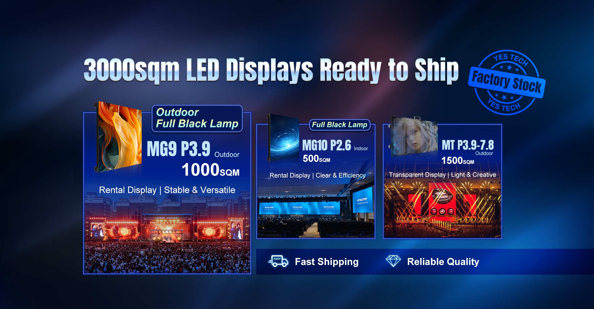 YESTECH3000SQMStockPromotionfor2026