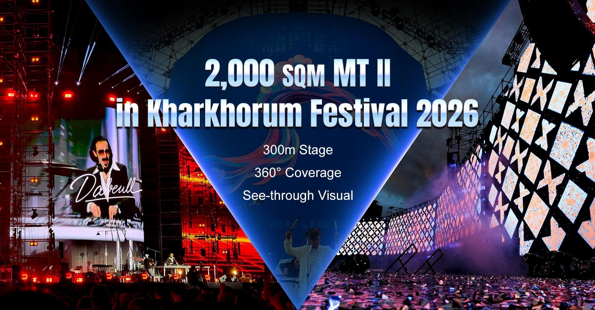 YESTECHMTIISupportsthe1800SQMStageinKharkhorumFestival2026