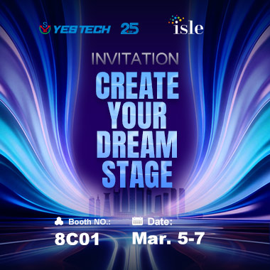 YESTECHwelcomesyoutovisitBooth8C01atISLE2026.