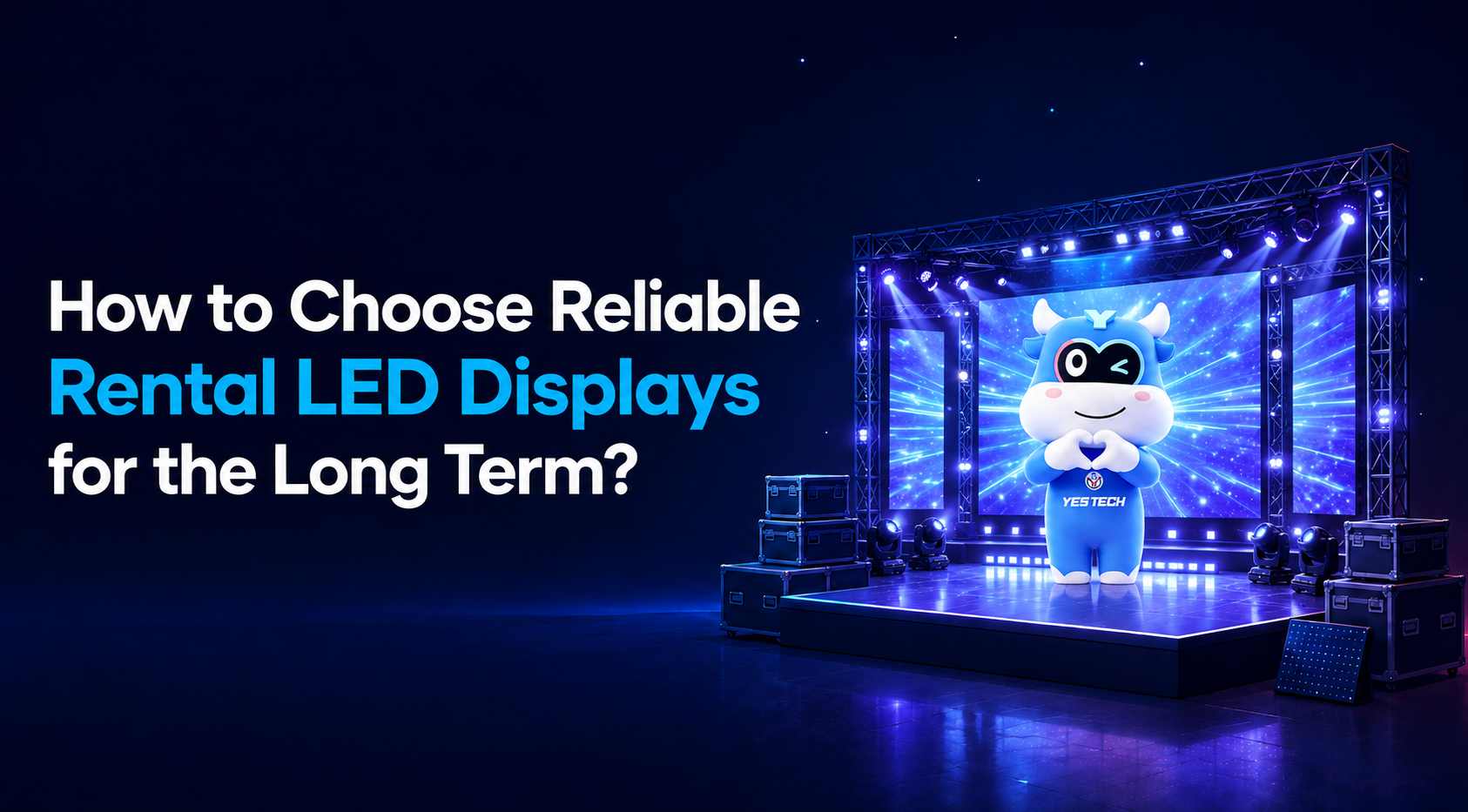 How to Choose Reliable Rental LED Displays for the Long Term?